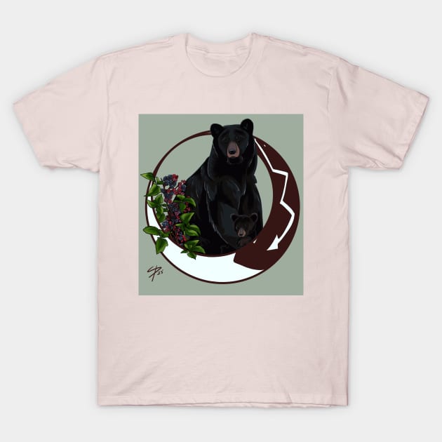 Bear Spirit T-Shirt by SaucySaytr 